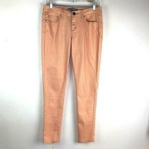 Kardashian Skinny Jeans Sz 8 32x29 Ankle Orange *B